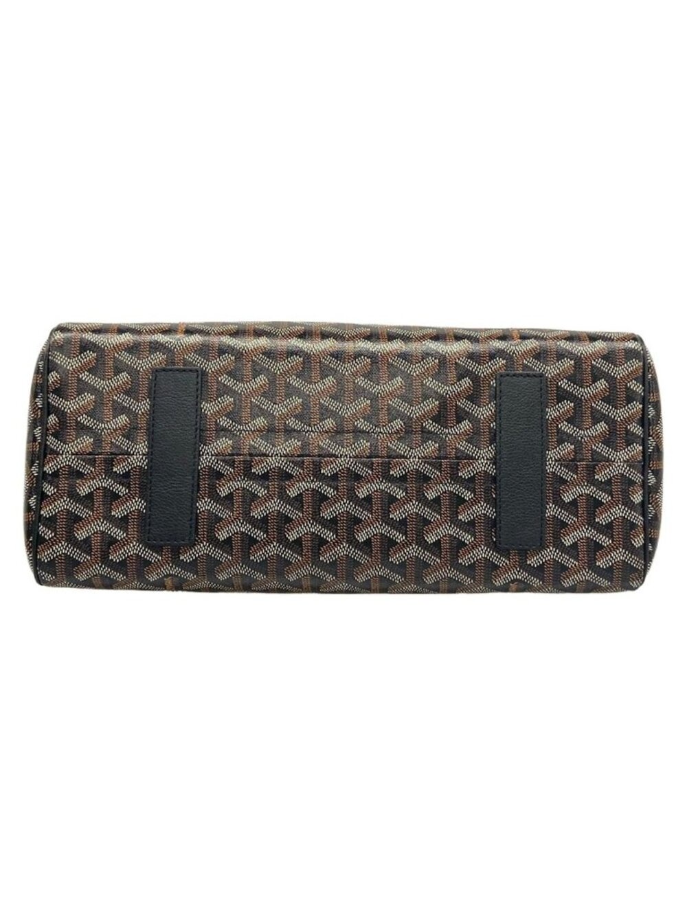 Goyard Tote Bag Luet PM Dark Brown Black Leather - Picture 5 of 15